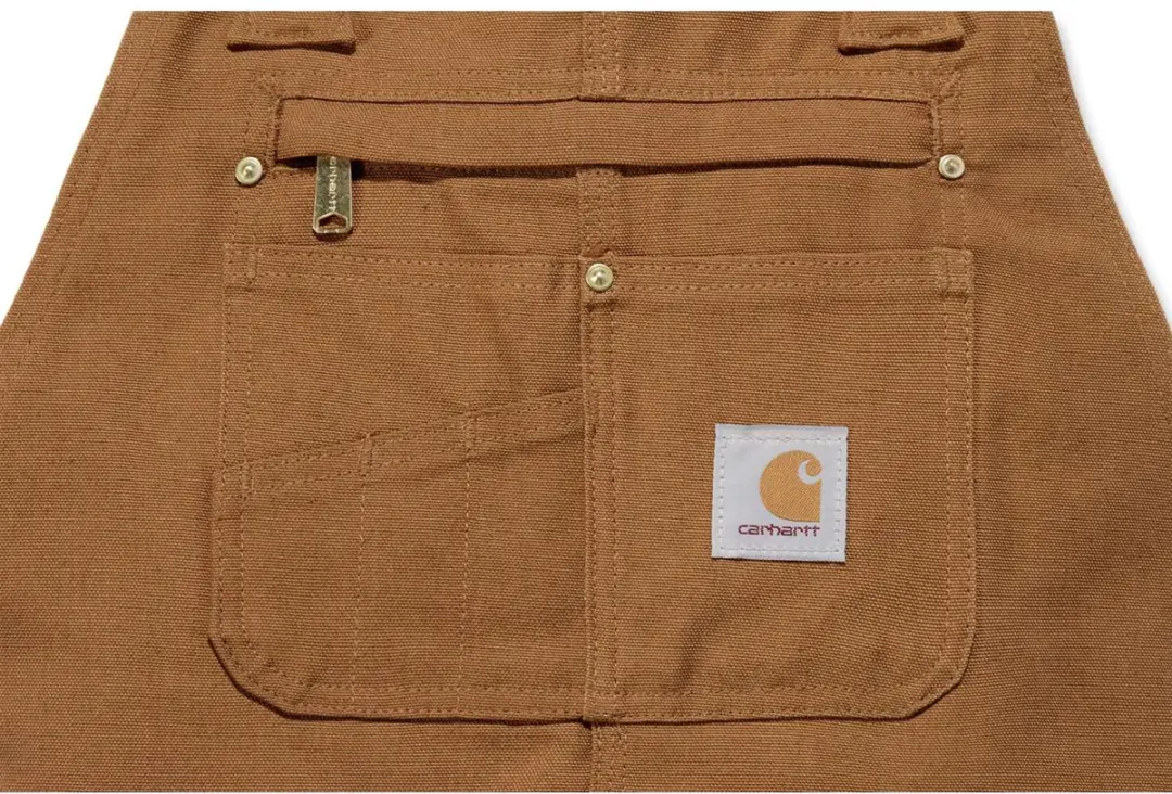 Carhartt Herren Latzhose BIB Maat 30/34 - Bruin