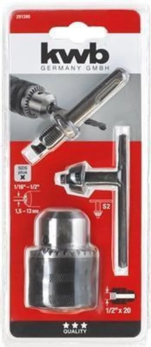 KWB Boormachine Tandkransboorkop 13mm - Metaal