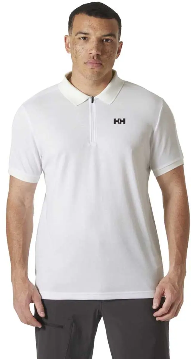 Helly Hansen HP Korte Mouw Poloshirt - L - Wit