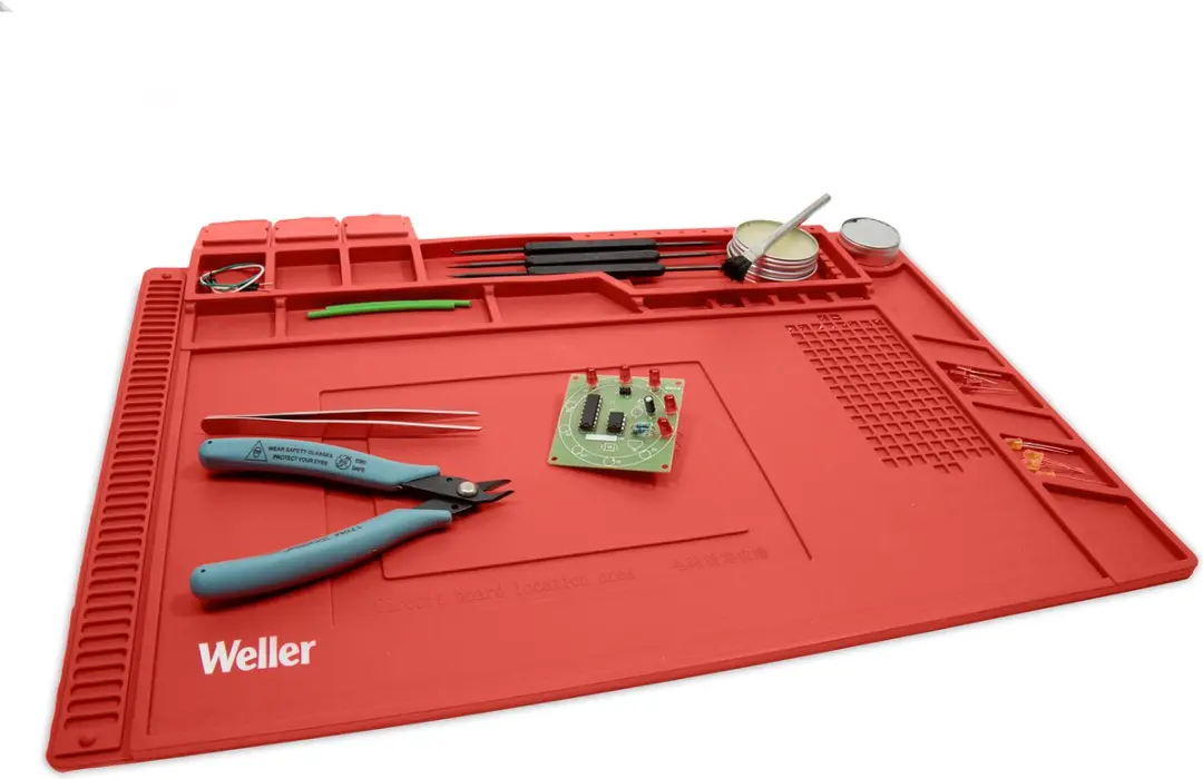 Weller WLACCWSM2-02EU Siliconen Soldeermat - 45x30cm