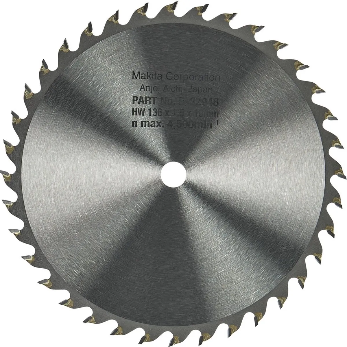Makita Cirkelzaagblad B-32948 Hout - Ø136mm 36T