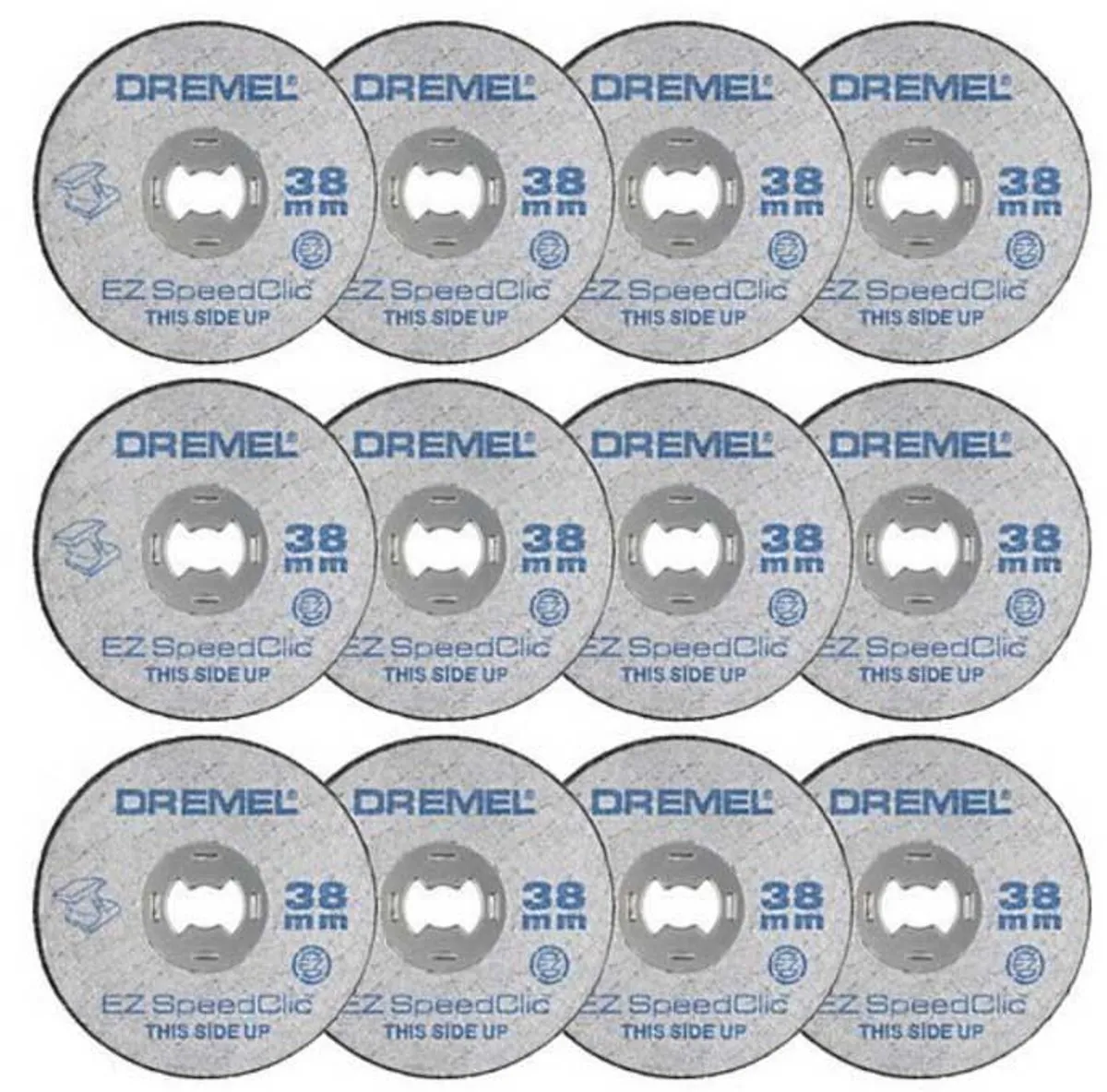 Dremel EZ SpeedClic SC456B Snijschijven Metaal - 12 Stuks