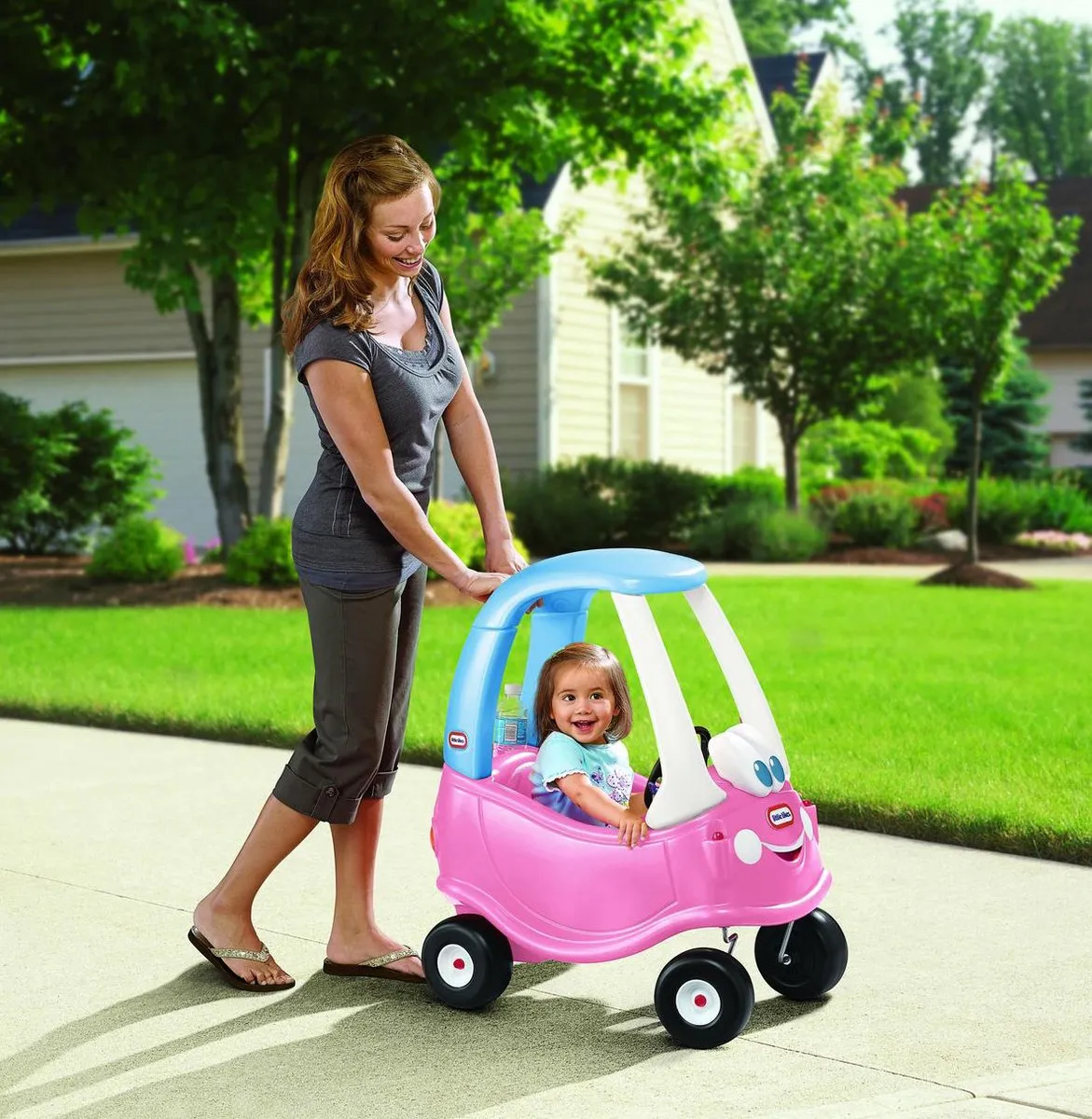 Little Tikes Cozy Coupe Princess - Roze - afbeelding 3 van 6