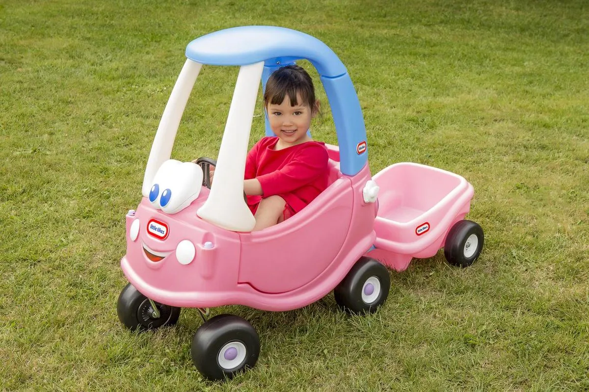 Little Tikes Cozy Coupe Princess - Roze - afbeelding 5 van 6