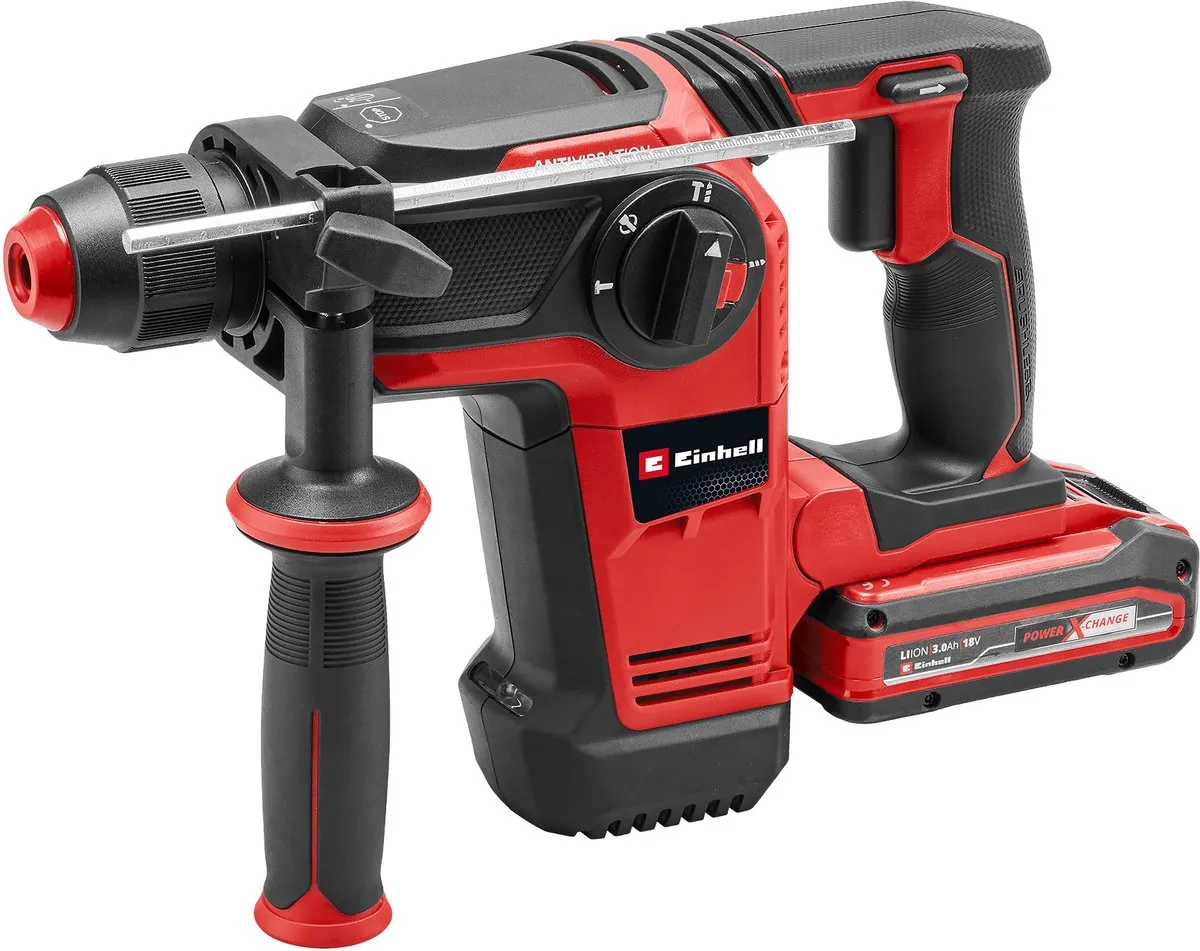 Einhell Professional TP-HD 18/28 Li BL+4 Accu Boorhamer - 3J - SDS-plus - 4-functies - 28mm