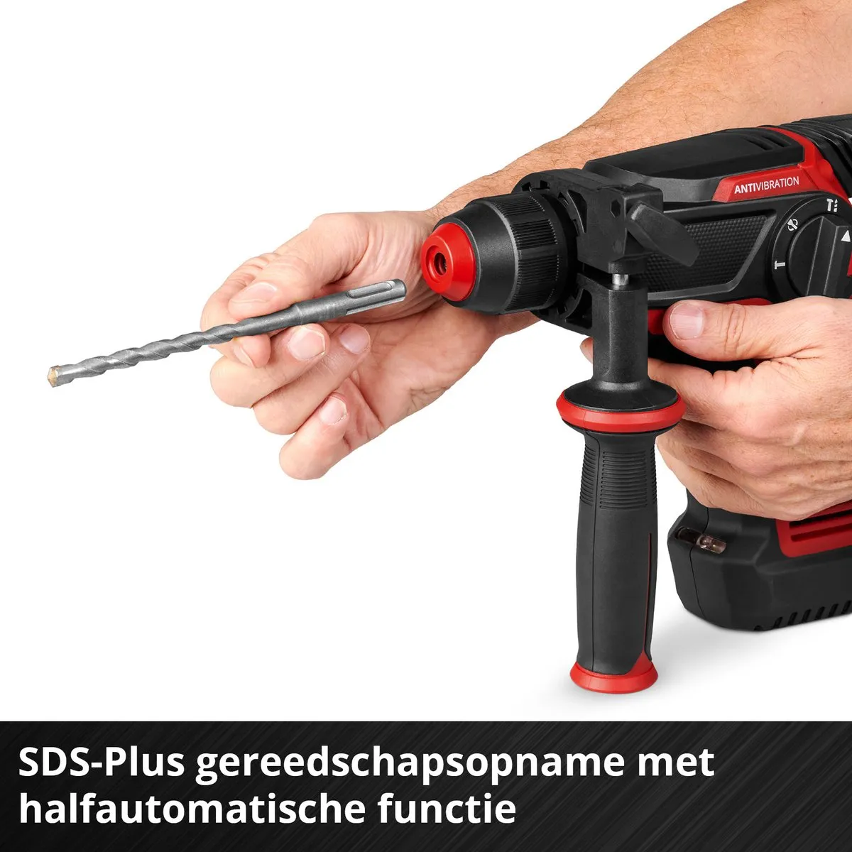 Einhell Professional TP-HD 18/28 Li BL+4 Accu Boorhamer - 3J - SDS-plus - 4-functies - 28mm