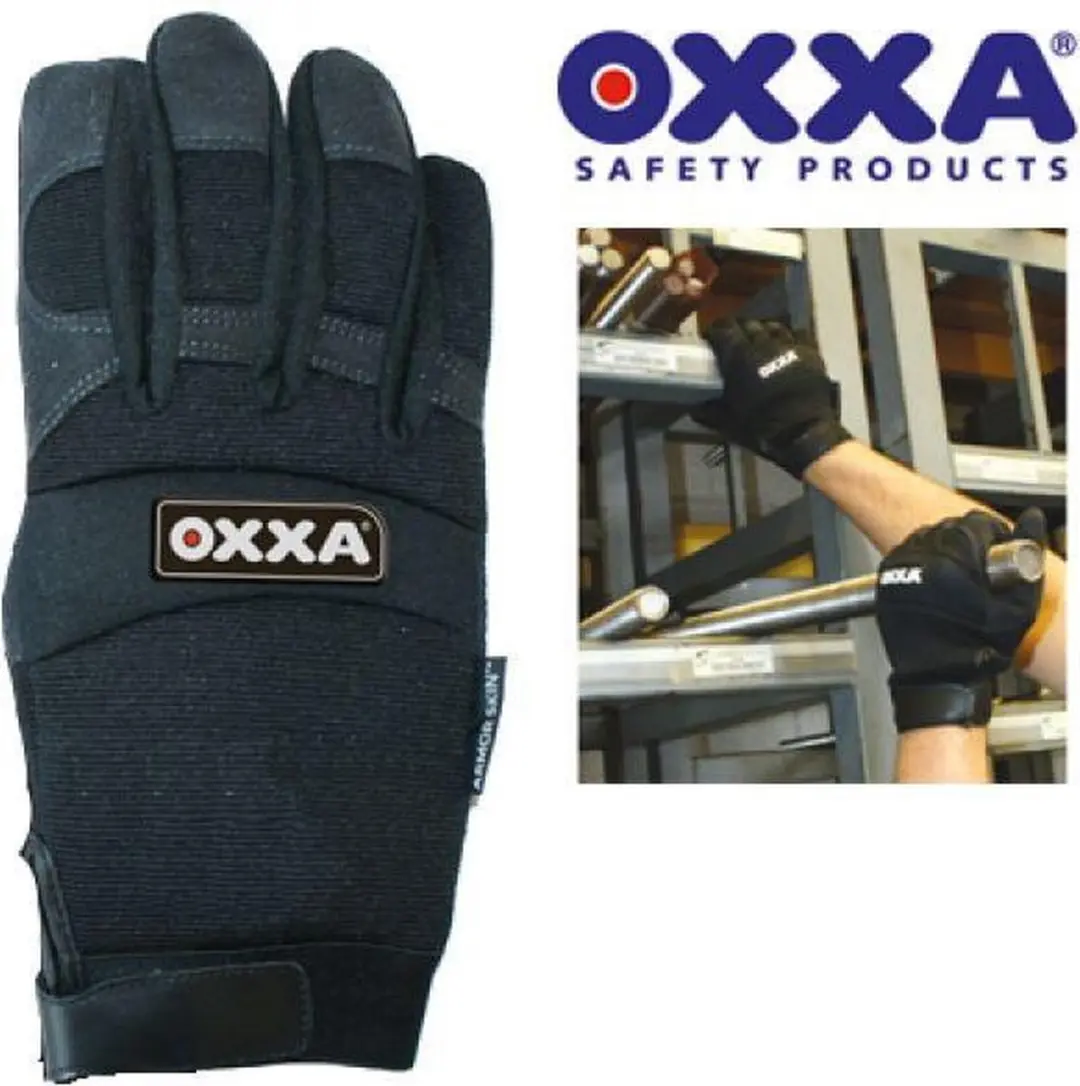 Oxxa X-Mech 51-600 Werkhandschoenen - 8/M - Zwart