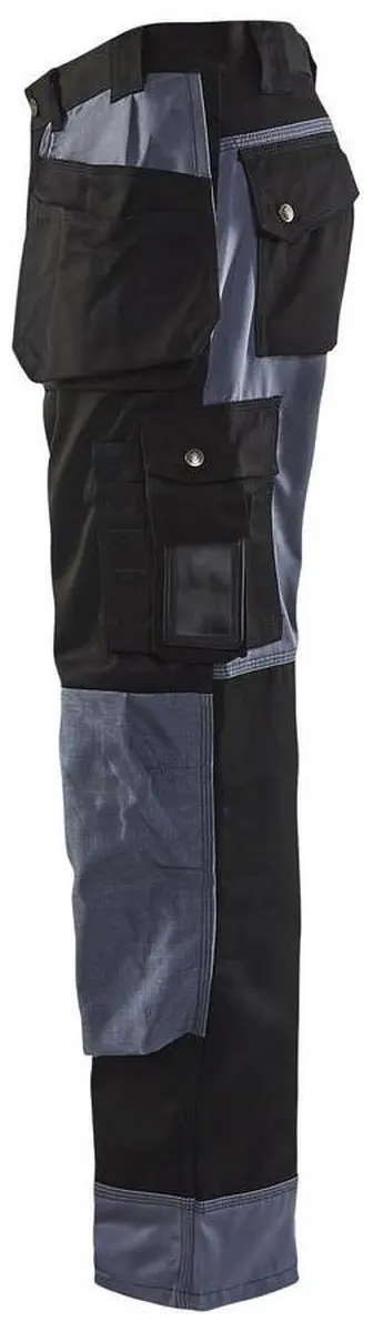 Blåkläder Werkbroek 1503-1860 - 56 Zwart/Grijs - afbeelding 6 van 6