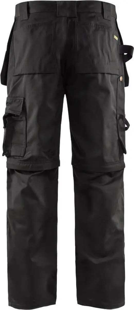 Blåkläder Werkbroek Zip-Off 1538-1860 D100 - Zwart