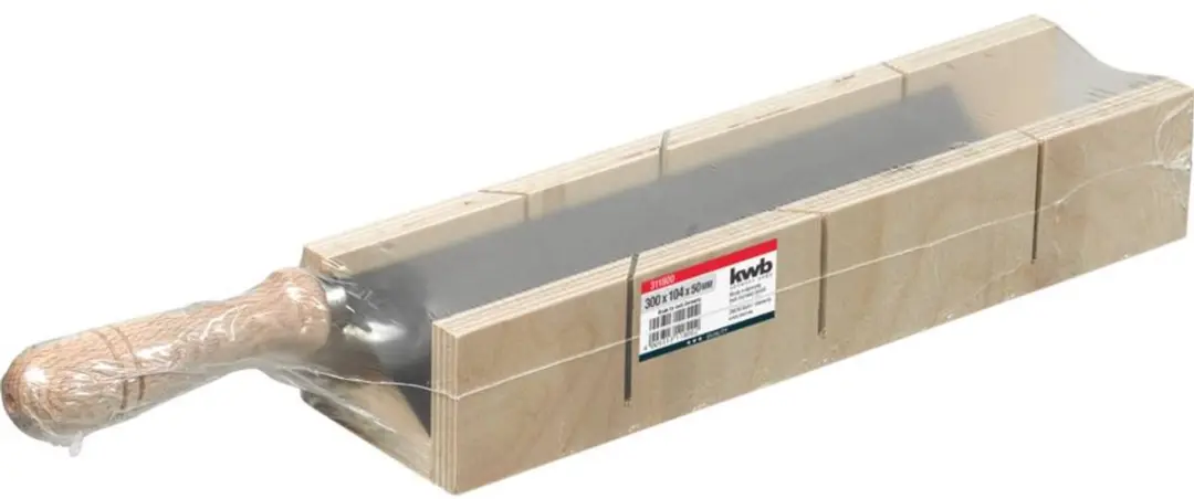 KWB Verstekbak 300mm Compleet met Kapzaag - Hout