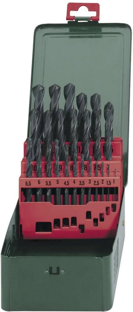 Metabo Boorcassette HSS-R 627152000 - 25-delig - Metaal