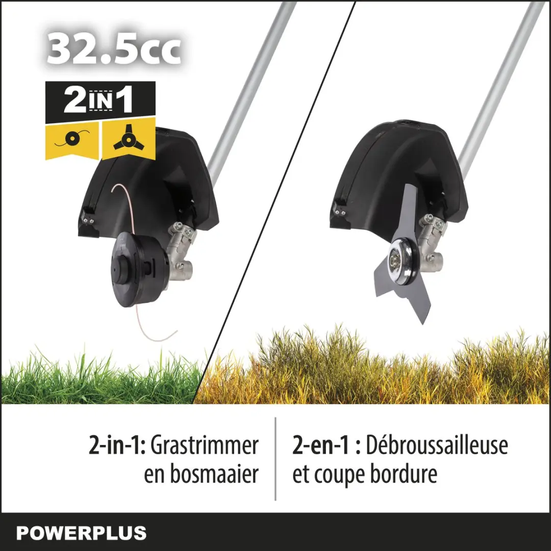 Powerplus POWXG30410 Benzine Bosmaaier 32,5cc