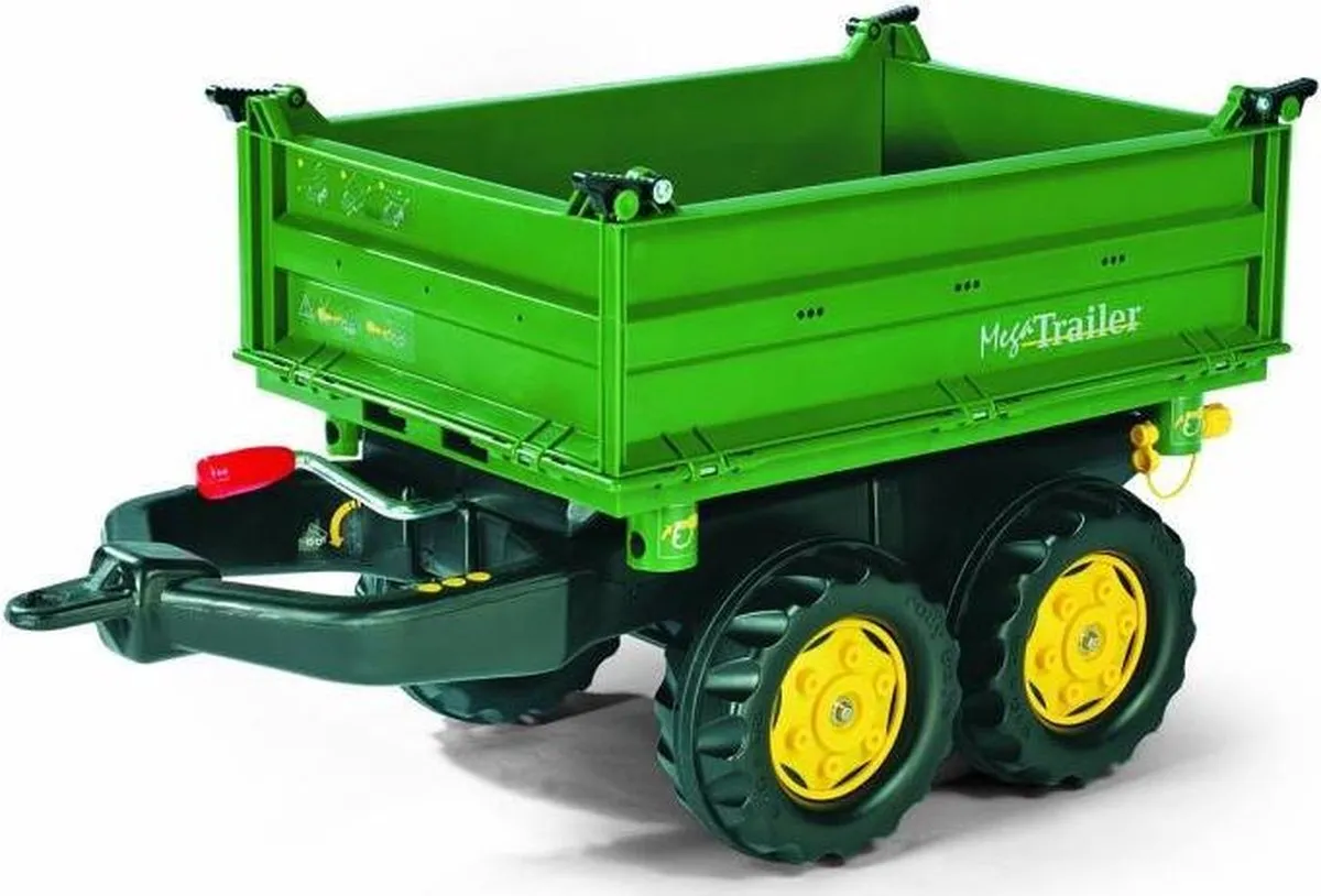 Rolly Toys Mega Aanhanger 122004 - Groen - afbeelding 6 van 6