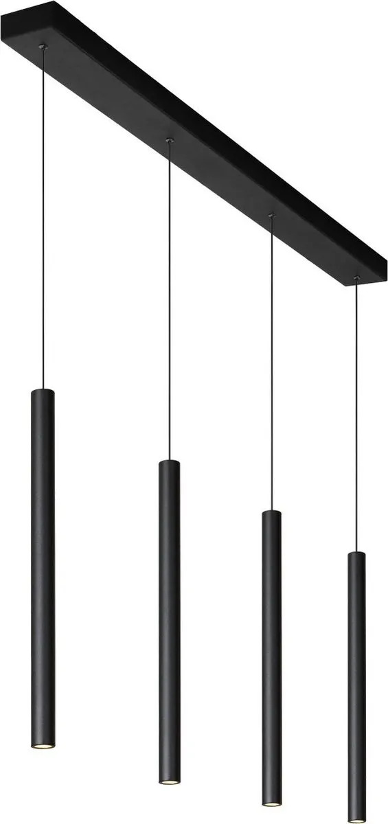 Lucide Lorenz Hanglamp LED 4x4W 3000K - Zwart