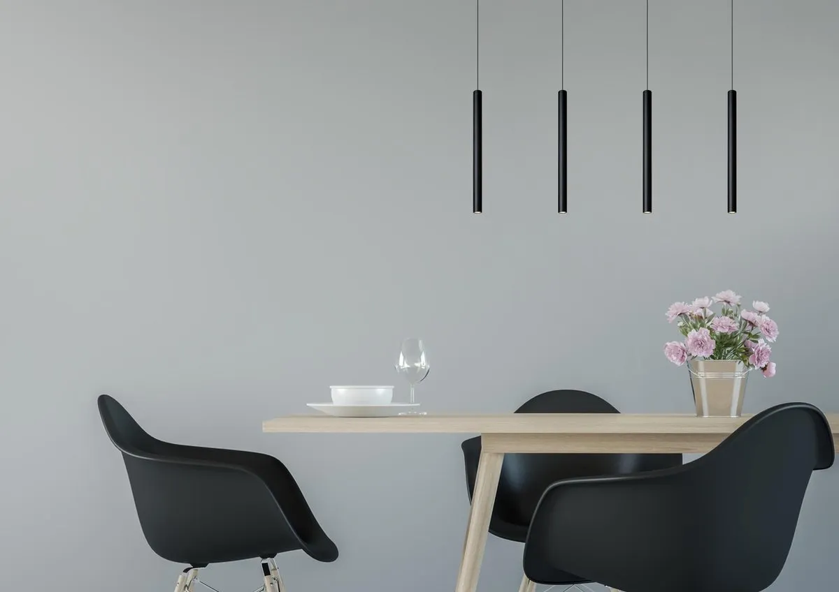 Lucide Lorenz Hanglamp LED 4x4W 3000K - Zwart