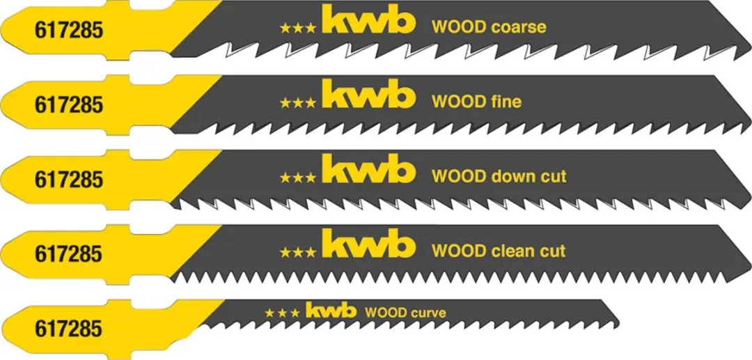 KWB Decoupeerzaagbladen Hout & Metaal - 5 Stuks