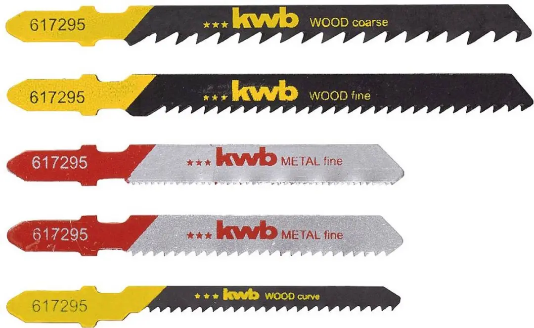 KWB Decoupeerzaagbladen Hout & Metaal - 5 Stuks - afbeelding 6 van 6