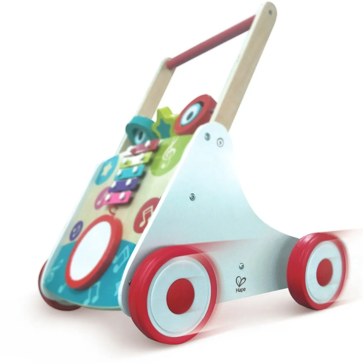 Hape Mijn Eerste Muzikale Loopwagen - 3 Wielen - Veelkleurig