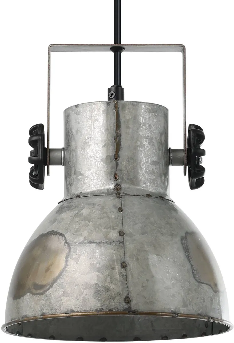 Eglo Barnstaple Hanglamp E27 - 1 Lichtpunt - Zwart/Oud-zink