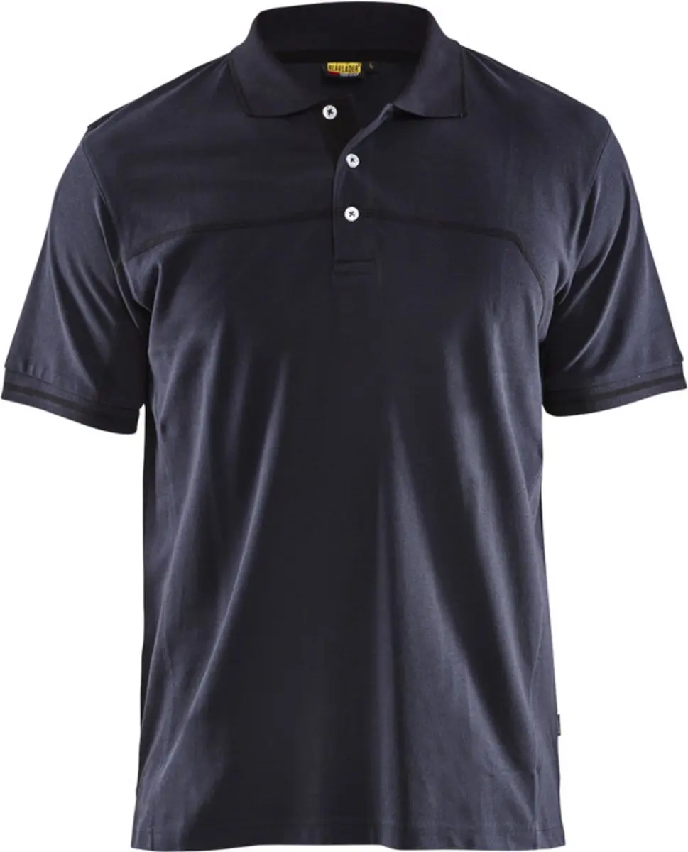 Blåkläder Poloshirt 3389-1050 - XXXL - Donker marineblauw/Zwart