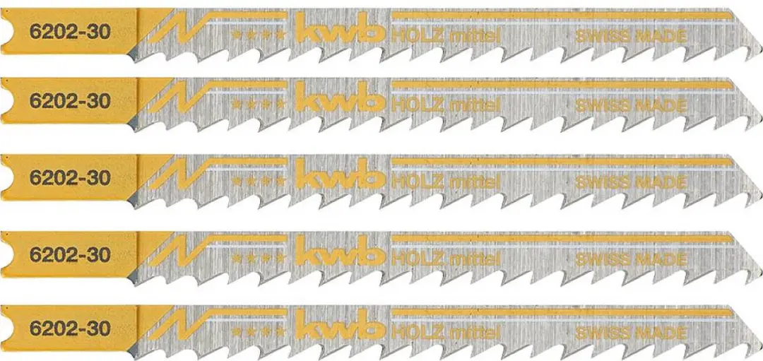 KWB Decoupeerzaagblad Hout - 5 Stuks