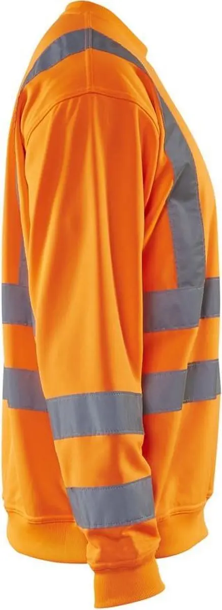 Blåkläder Sweatshirt High Vis 3341-1974 - L - High Vis Oranje - afbeelding 6 van 6