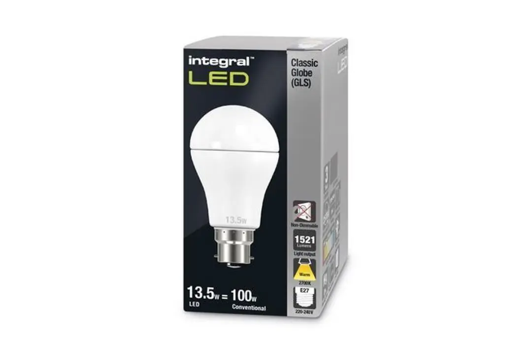 Integral E27 LED Lamp 13,5W 1521lm Mat - 2700K Warm Wit