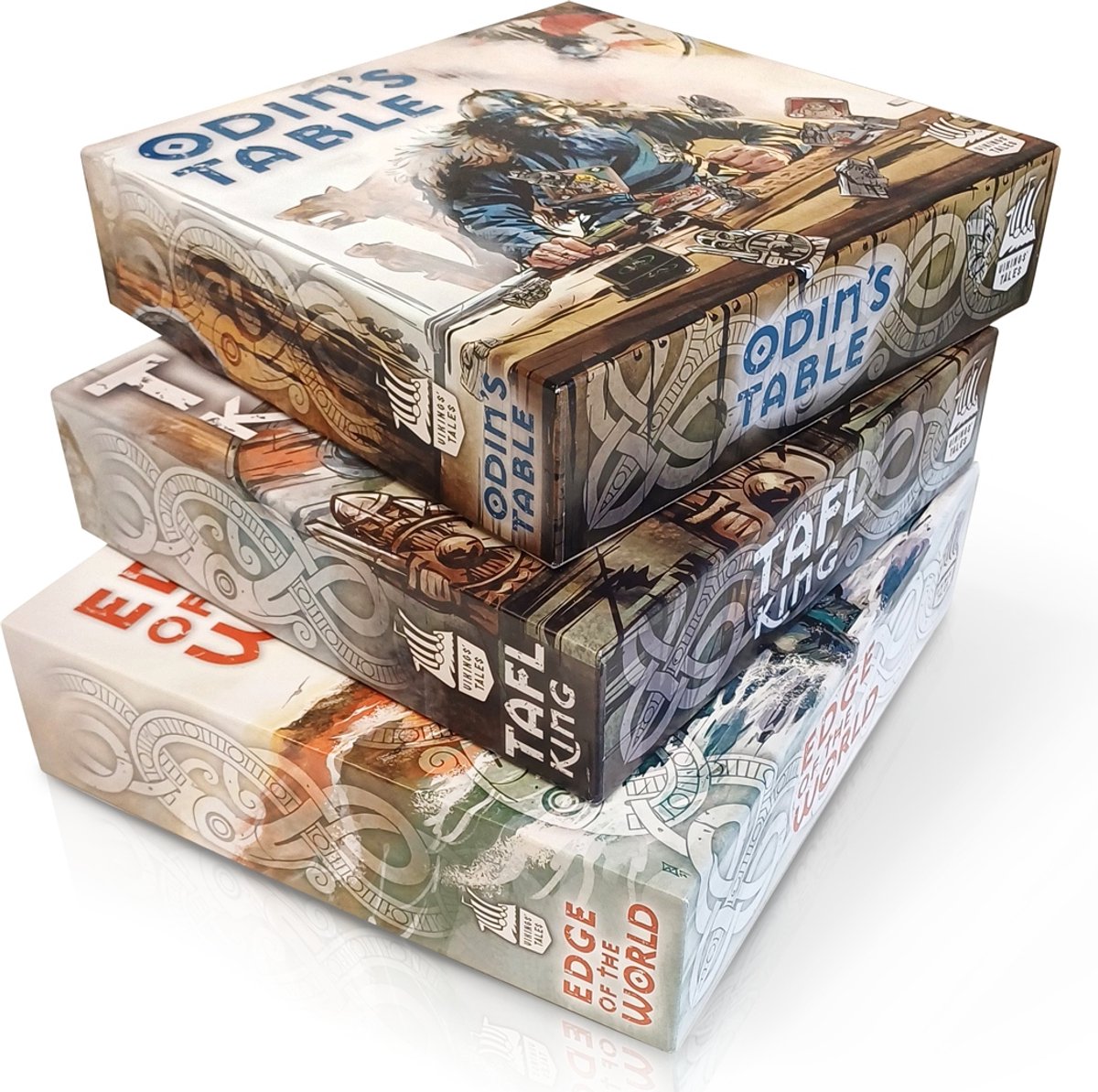 Tactic Tafl King – Bordspel – Klassiek Vikings Strategiespel – Aanvaller tegen Verdediger – Vikings Tales Serie – 2 Spelers – Vanaf 8 Jaar