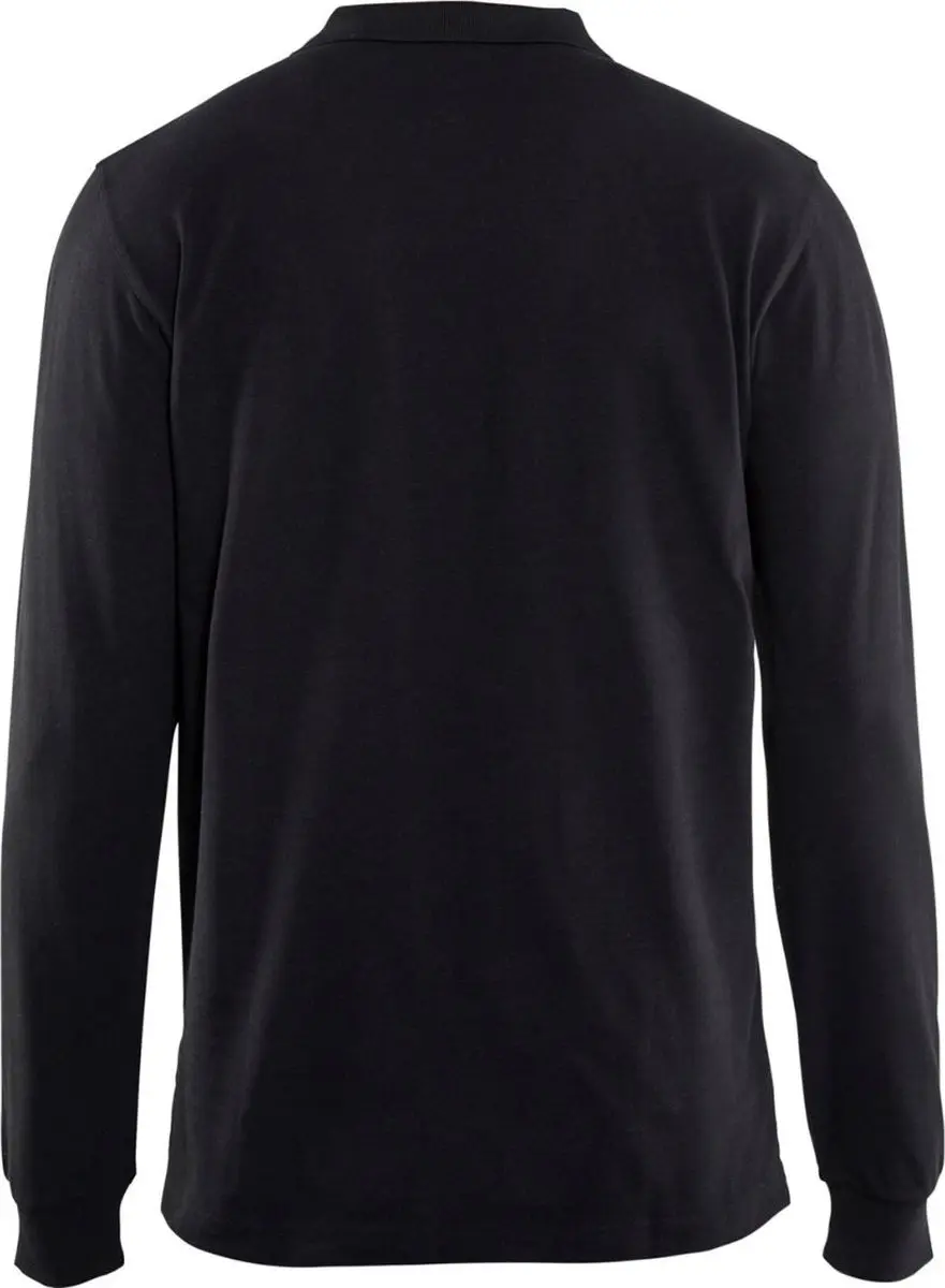 Blåkläder Poloshirt 3388-1050 Lange mouw - Zwart S