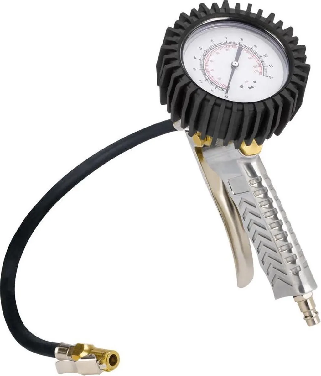 Einhell Professionele Bandenspanningsmeter 4133110 - 0-8 bar