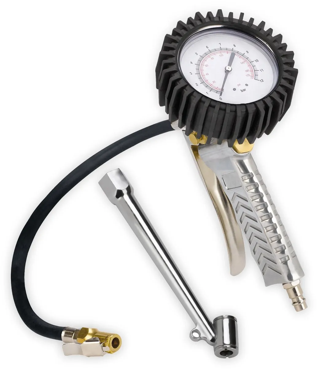 Einhell Professionele Bandenspanningsmeter 4133110 - 0-8 bar