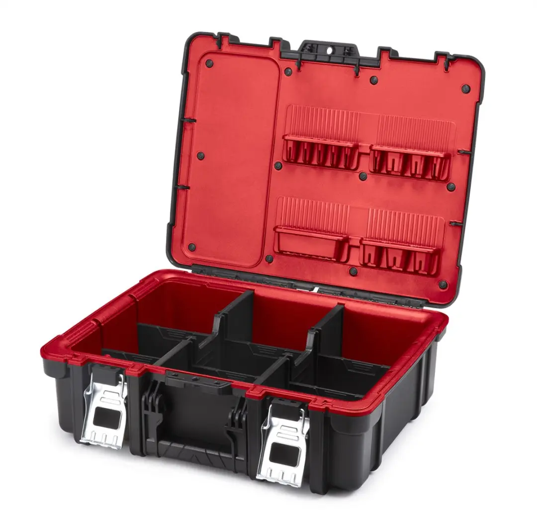 Keter Technician Case 237003 Gereedschapskoffer 48x38x17,5cm - Zwart/Rood