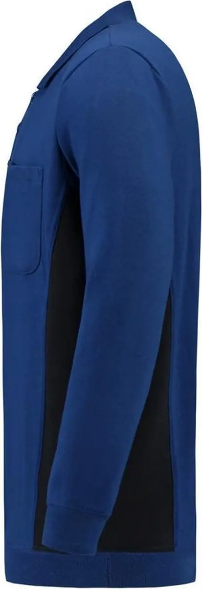 Tricorp Polosweater Bi-Color 302001 - XXXL - Koningsblauw/Navy