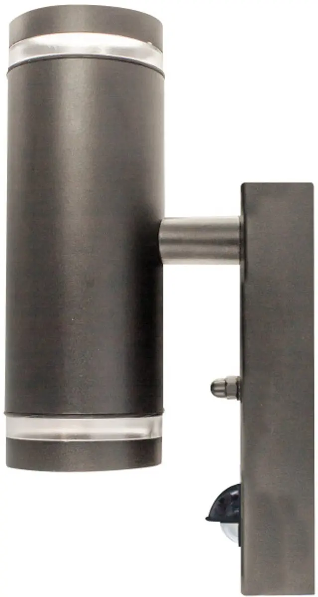 Integral Antraciet Buiten Wandlamp IP54 Up&Down 2x GU10