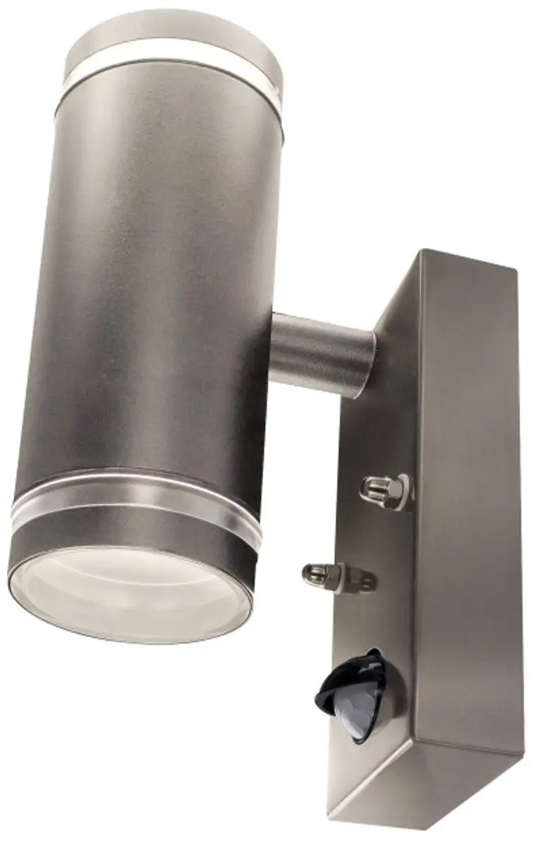 Integral Antraciet Buiten Wandlamp IP54 Up&Down 2x GU10