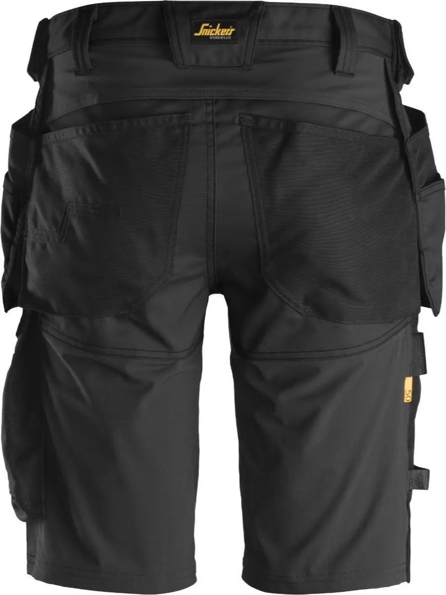 Snickers AllroundWork Korte Broek 56 - Zwart