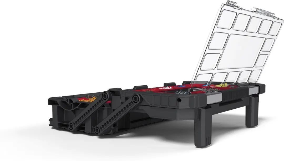 Keter Connect Cantilever Gereedschapsorganizer 14L - 56,5x31,7x16,1cm Zwart