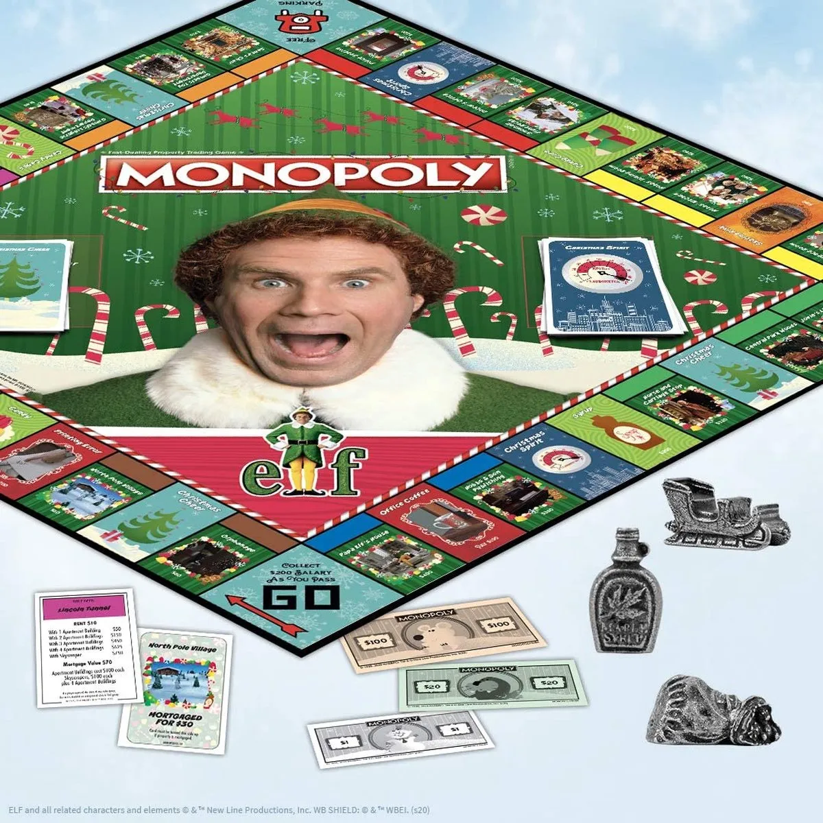 Winning Moves Monopoly Elf Bordspel - Engelstalig