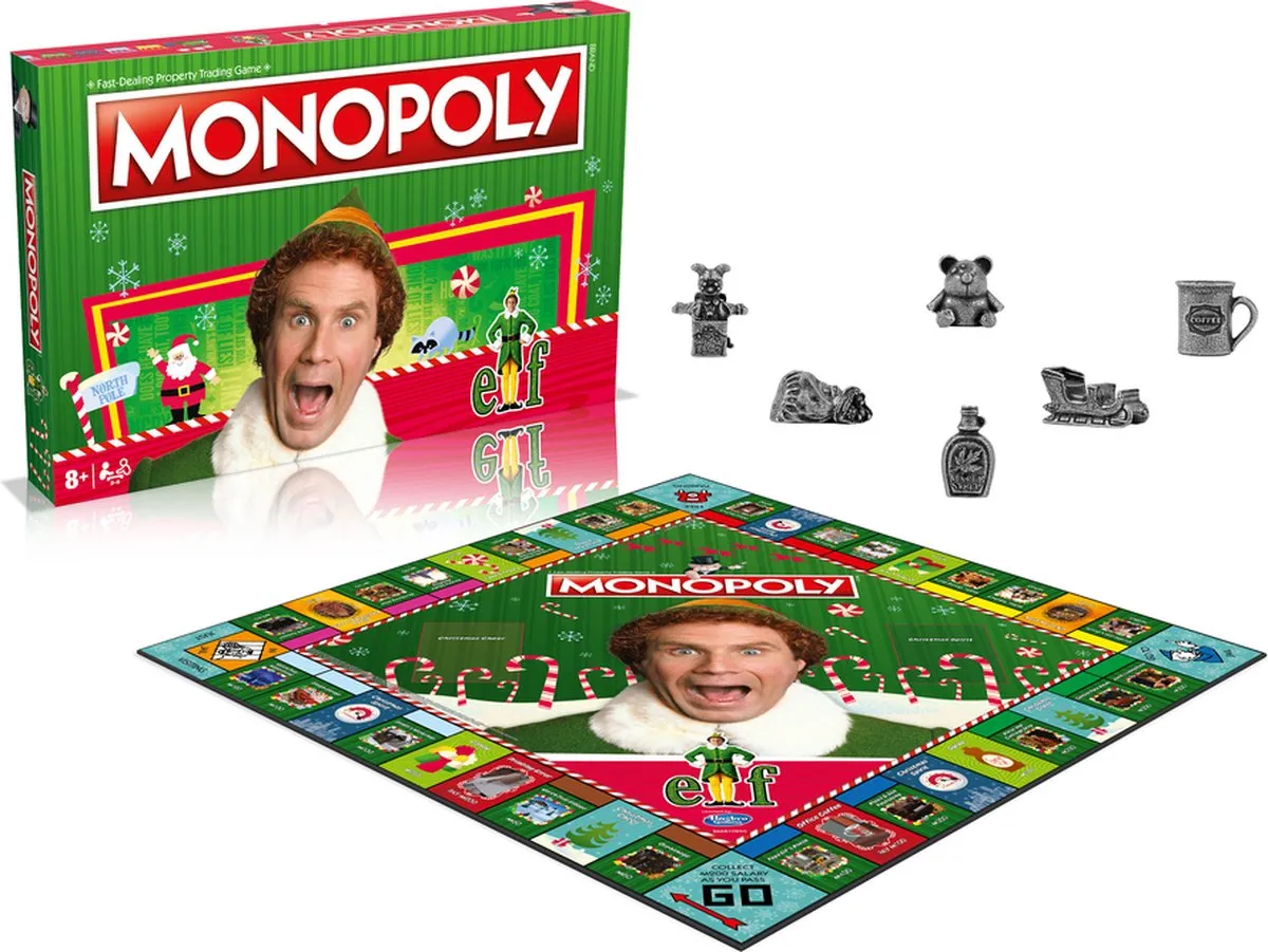 Winning Moves Monopoly Elf Bordspel - Engelstalig