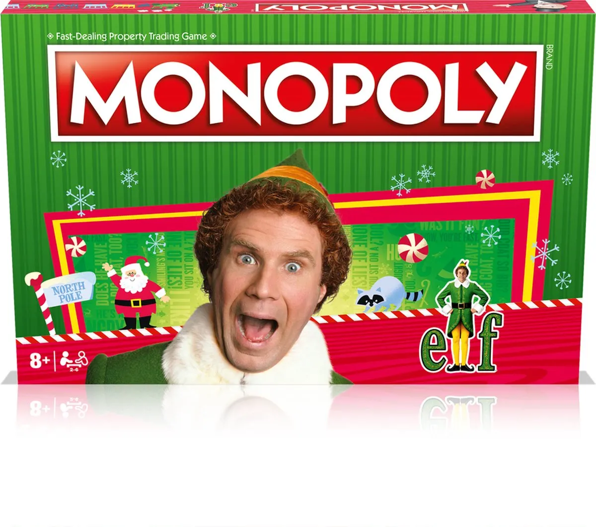 Winning Moves Monopoly Elf Bordspel - Engelstalig