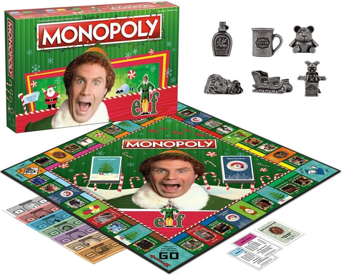 Winning Moves Monopoly Elf Bordspel - Engelstalig