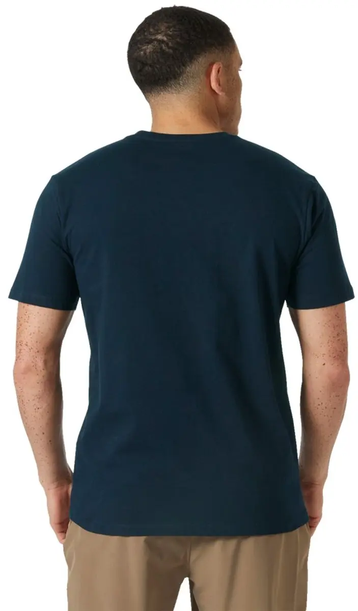 Helly Hansen Massif Graphic T-shirt - M - Navy