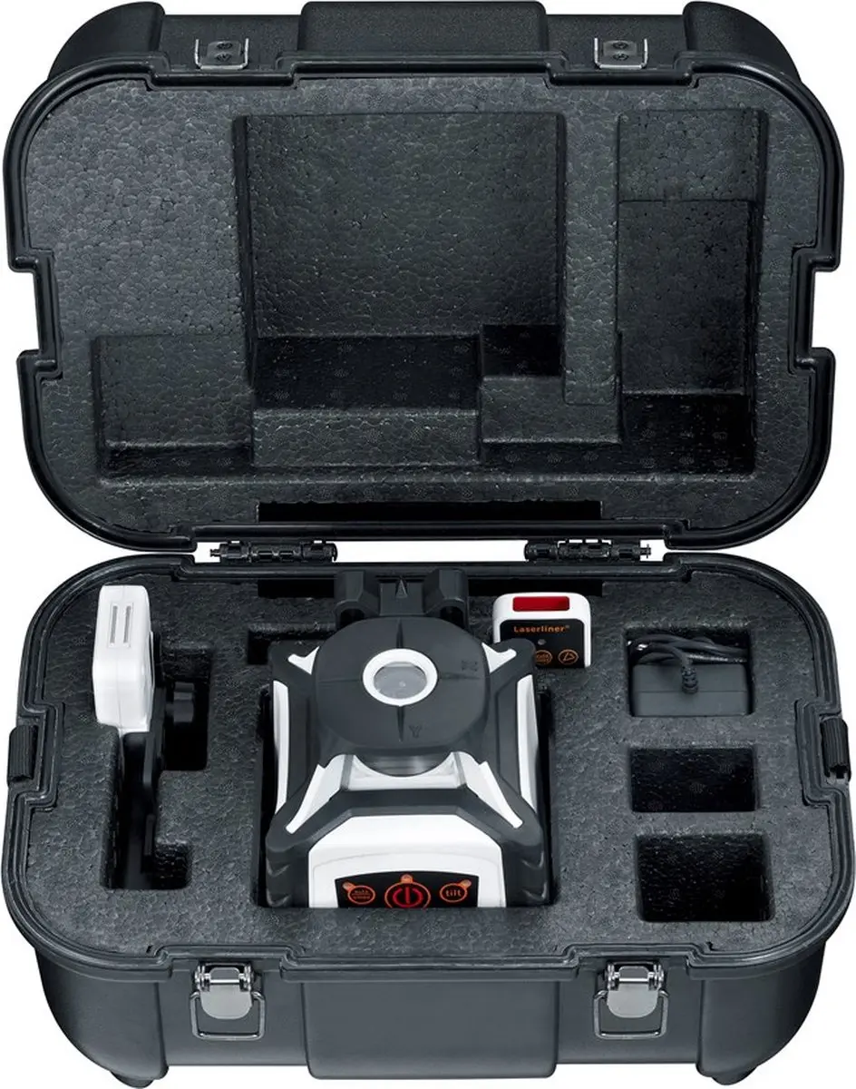 Laserliner Cubus 110 S Rotatielaser Set - 100m - Inclusief ontvanger