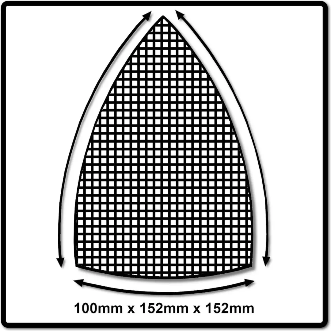 Mirka Abranet Delta Schuurpapier 152mm P80 - 50 Stuks
