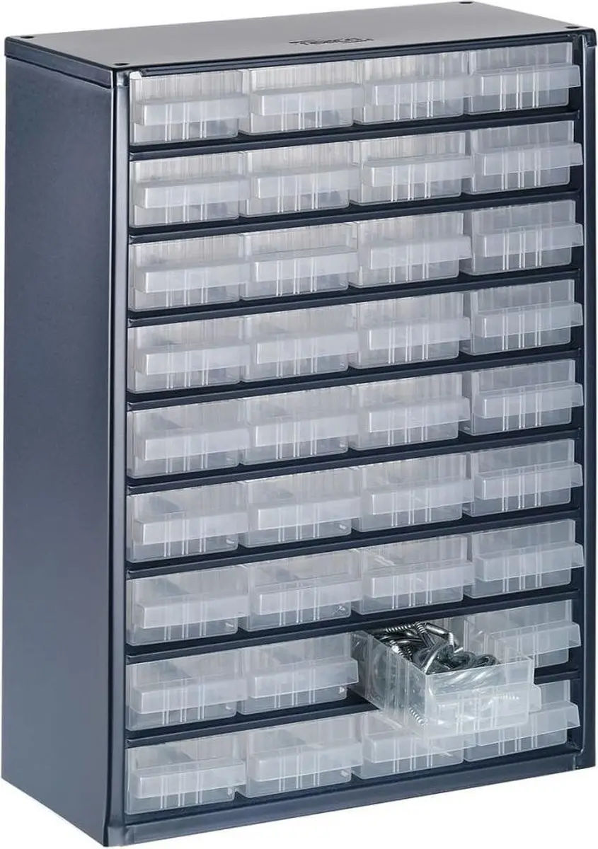 Raaco Metalen Ladenkast 36 Lades 137461 - Antraciet