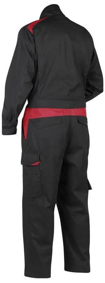 Blåkläder Overall Industrie 6054-1800 50 - Zwart/Rood