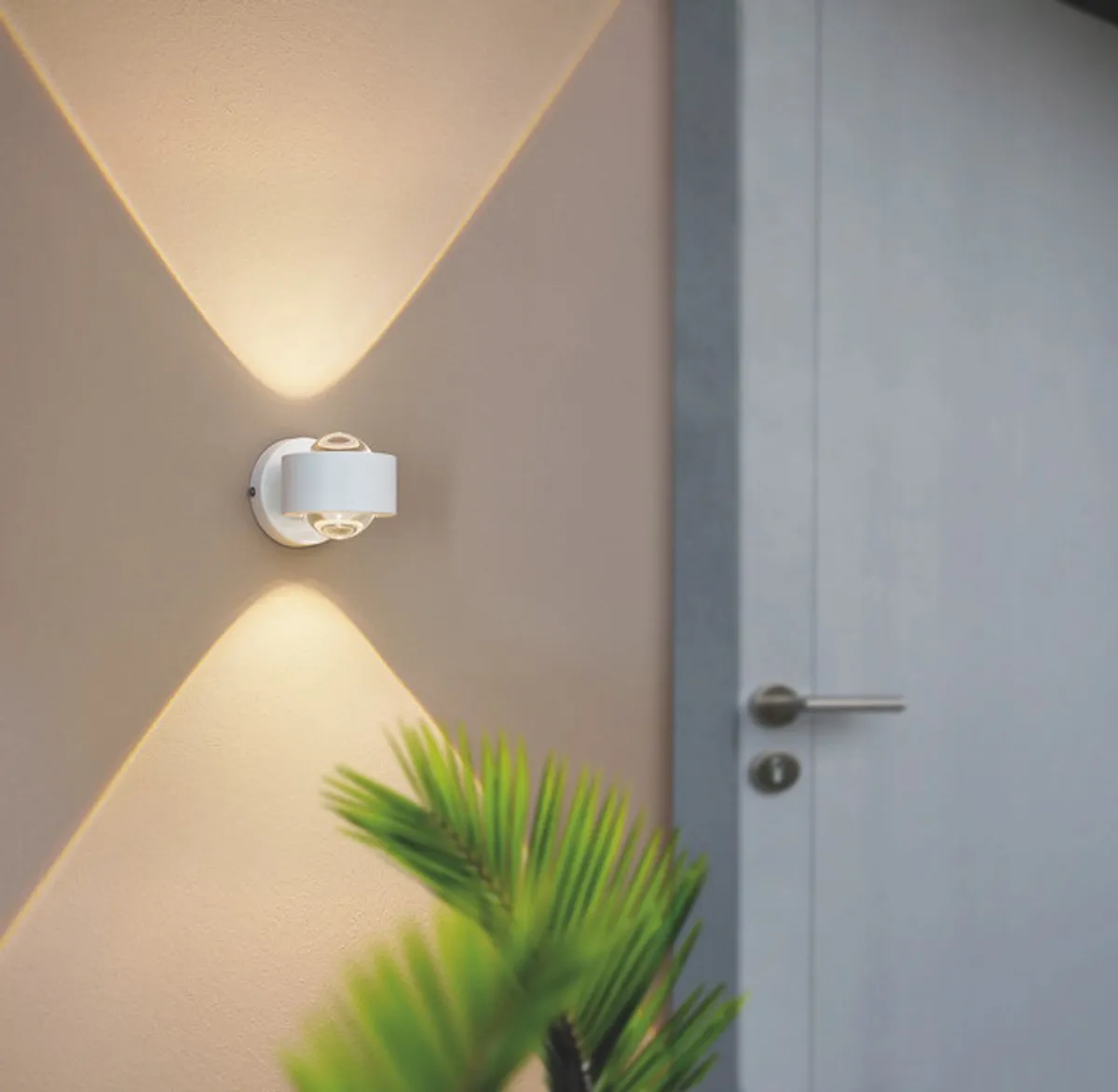 Eglo Treviolo Wandlamp Buiten LED 2x9cm - Wit