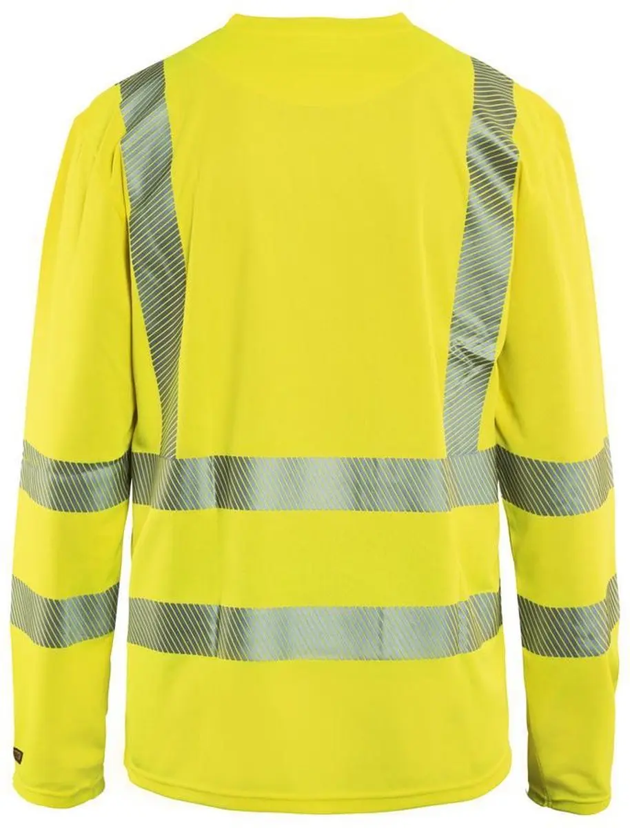 Blåkläder UV-T-shirt Lange Mouw High Vis Geel 3385-1013 - XXXL