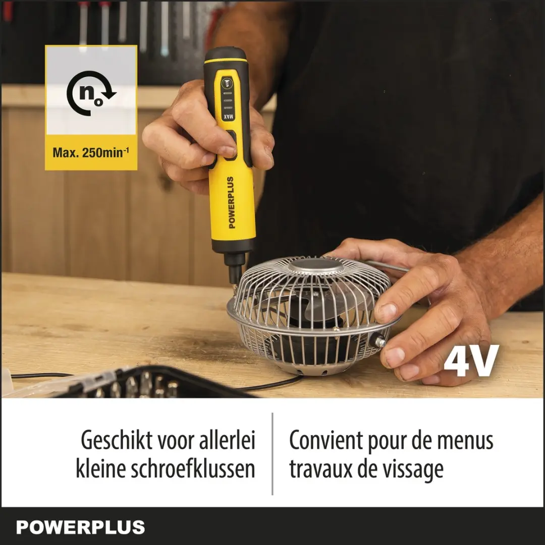 Powerplus POWX00420 Accu Schroevendraaier 4Nm - 1300mAh