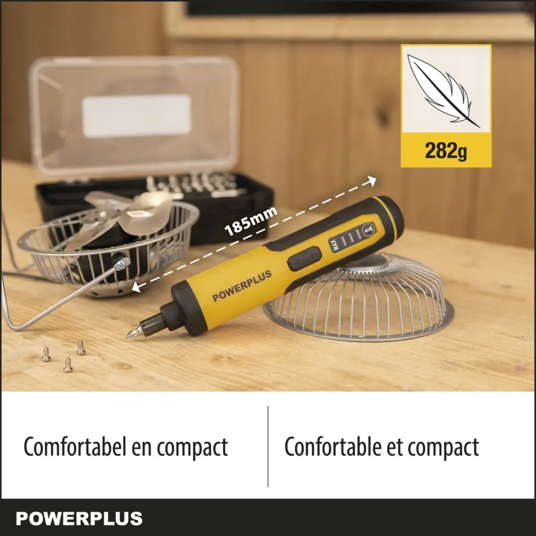 Powerplus POWX00420 Accu Schroevendraaier 4Nm - 1300mAh